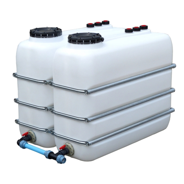 Leertank Batterie für VE-Wasser