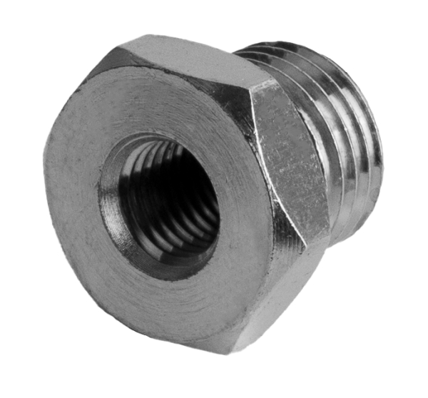 Reduzierschraube Messing vernickelt
