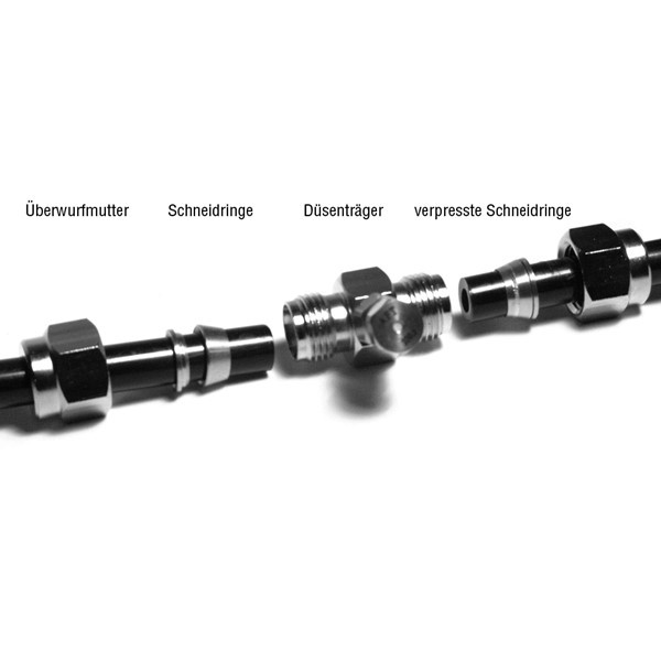 Mutter Schneidringverschraubung 3/8", VA