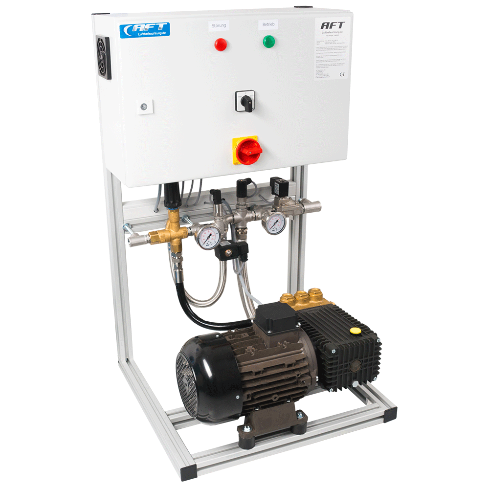 Hochdruckpumpen für Wasser 0,1 - 150 l/min bis 500 bar - AFT GmbH